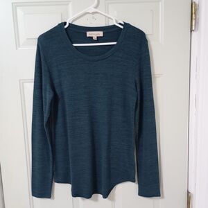 Philosophy Women’s Green Long Sleeve Swaaters Side Size L Laght